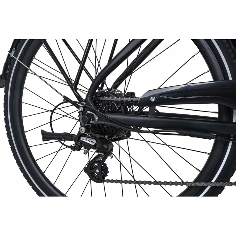 Dawes Spire 1.0 Electric  700c Bike Black -5